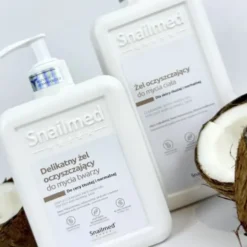 Snailmed, delikatny żel oczyszczający do mycia twarzy, dla cery tłustej i normalnej, 320 ml