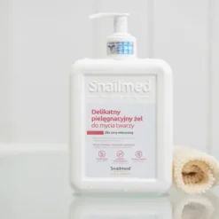 Snailmed, delikatny żel pielęgnacyjny do mycia twarzy, dla cery mieszanej, 320 ml