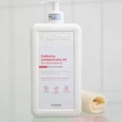 Snailmed, delikatny żel pielęgnacyjny do mycia twarzy, dla cery mieszanej, 480 ml