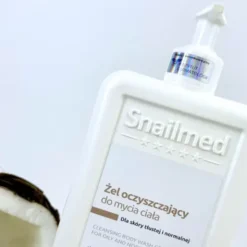 Snailmed, żel oczyszczający do mycia ciała, dla skóry tłustej i normalnej, 320 ml