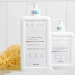 Snailmed, żel oczyszczający do mycia ciała, dla skóry tłustej i normalnej, 480 ml