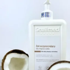 Snailmed, żel oczyszczający do mycia ciała, dla skóry tłustej i normalnej, 480 ml