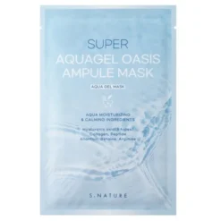 S. Nature Super Aquagel Oasis, nawilżająca maska w płachcie,30 ml