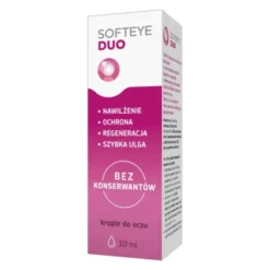 Softeye Duo, krople do oczu, 10 ml
