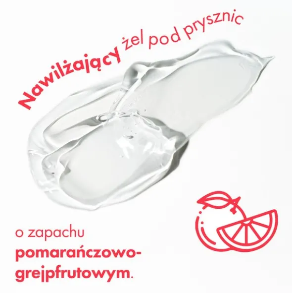 Solamor, żel pod prysznic, Orange Grapefruit, 500 ml