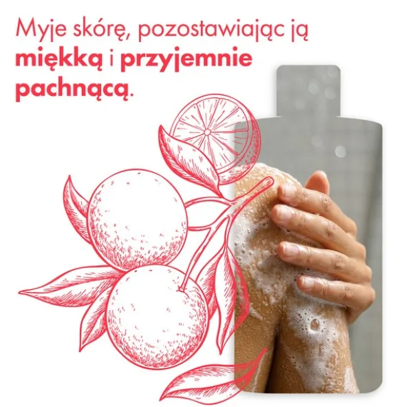 Solamor, żel pod prysznic, Orange Grapefruit, 500 ml