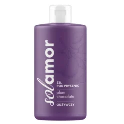 Solamor, żel pod prysznic, Plum Chocolate, 500 ml