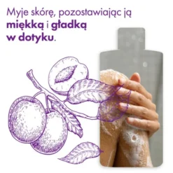 Solamor, żel pod prysznic, Plum Chocolate, 500 ml
