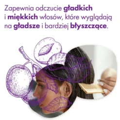 Solamor, maska do włosów, Plum Chocolate, 200 ml