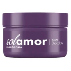 Solamor, masło do ciała, Plum Chocolate, 200 ml