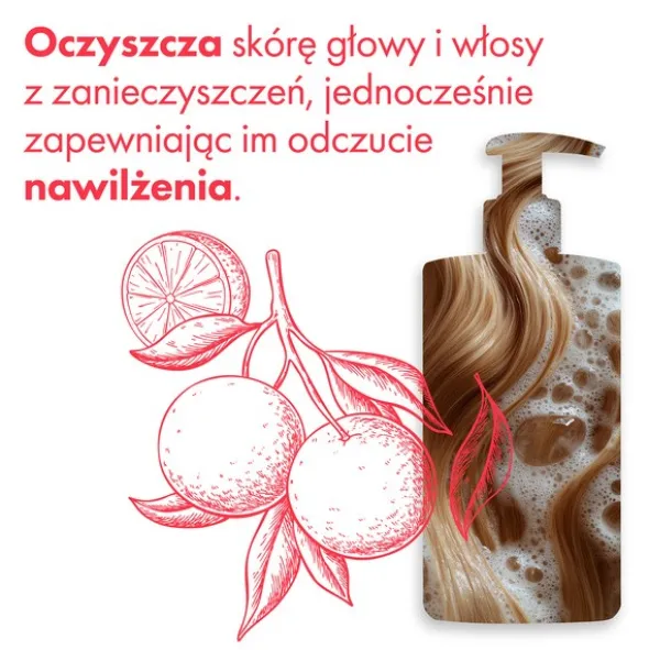 Solamor, szampon do włosów, Orange Grapefruit, 500 ml