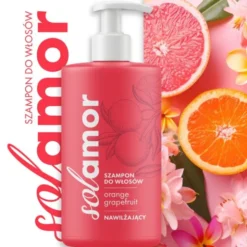 Solamor, szampon do włosów, Orange Grapefruit, 500 ml