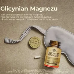 Solgar Glicynian Magnezu, kapsułki, 60 szt.