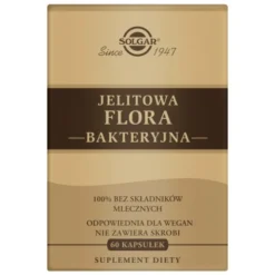 Solgar Jelitowa Flora Bakteryjna, kapsułki, 60 szt.