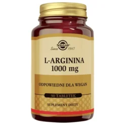 Solgar L-Arginina 1000 mg, tabletki, 90 szt.