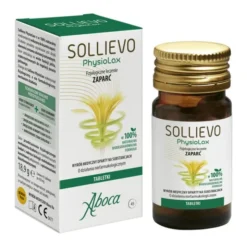 Sollievo PhysioLax, fizjologiczne leczenie zaparć, tabletki, 45 szt.