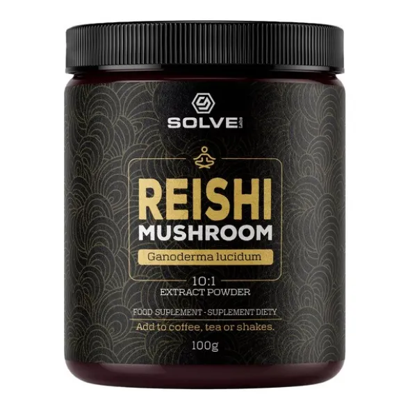 Solve Labs Reishi Mushroom, proszek, 100 g