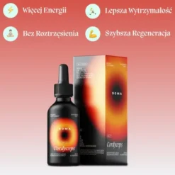 Soma Cordyceps, płyn, smak karmelowy, 60 ml
