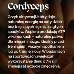 Soma Cordyceps, płyn, smak karmelowy, 60 ml