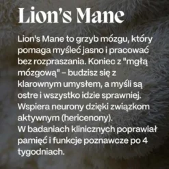 Soma Lion's Mane, płyn, smak karmelowy,60 ml