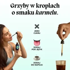 Soma Reishi, płyn, smak karmelowy, 60 ml
