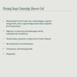 Sord Deep Cleansing Shower Gel, żel pod prysznic dla mężczyzn, 200 ml