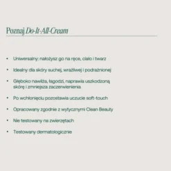 Sord Do-It-All Cream, uniwersalny krem naprawczy do rąk, ciała i twarzy, 100 ml