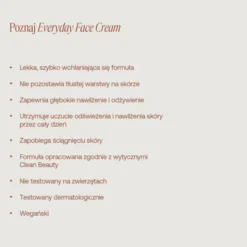 Sord Everyday Face Cream, lekki nawilżający krem do twarzy dla mężczyzn, 50 ml
