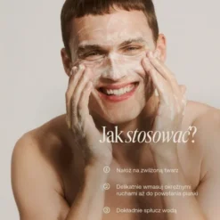 Sord Foaming Face Wash, łagodna pianka oczyszczająca dla mężczyzn, 100 ml