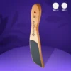 Staleks Beauty & Care 10 Type 2, drewniana, dwustronna tarka do stóp, 100/180 grit, 1 szt.