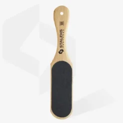 Staleks Beauty & Care 10 Type 1, drewniana, dwustronna tarka do stóp, 100/180 grit, 1 szt.