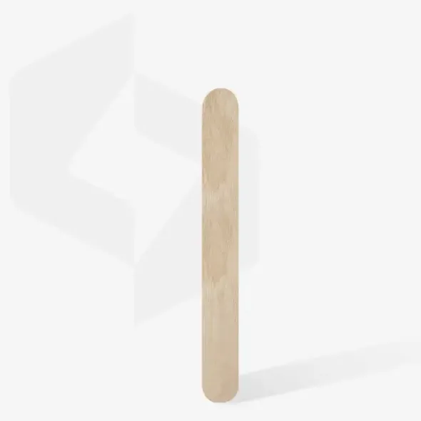 Staleks Expert 20, drewniana baza prosta do pilnika, jednorazowa, 50 szt.
