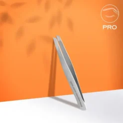 Staleks Expert 10, profesjonalna pęseta do brwi, szeroka skośna, type 3, 1 szt.