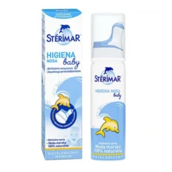 Sterimar Baby Higiena Nosa, woda morska izotoniczna, spray do nosa, 50 ml