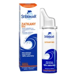 Sterimar Zatkany Nos, hipertoniczna woda morska na katar, spray do nosa, 50 ml