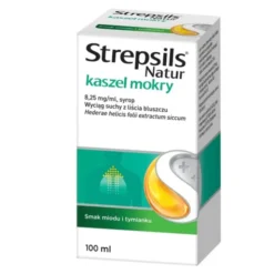 Strepsils Natur kaszel mokry, 8,25 mg/ml, syrop, 100 ml
