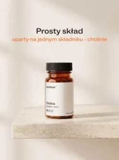 Sundose Cholina, kapsułki twarde, 60 szt.