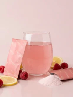 Sundose Everyday For Skin Anti-Aging Kwas Hialuronowy i Witamina C, saszetki z proszkiem, smak malinowo-cytrynowy, 15 szt.