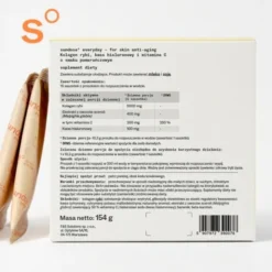 Sundose Everyday For Skin Anti-Aging Kwas Hialuronowy i Witamina C, saszetki z proszkiem, smak pomarańczowy, 15 szt.