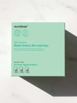Sundose For Liver Regeneration, kapsułki, 30 szt. + 30 szt. + 30 szt.