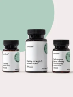 Sundose For Liver Regeneration, kapsułki, 30 szt. + 30 szt. + 30 szt.