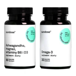Sundose For Stress Relief, kapsułki, 30 szt. + 90 szt.