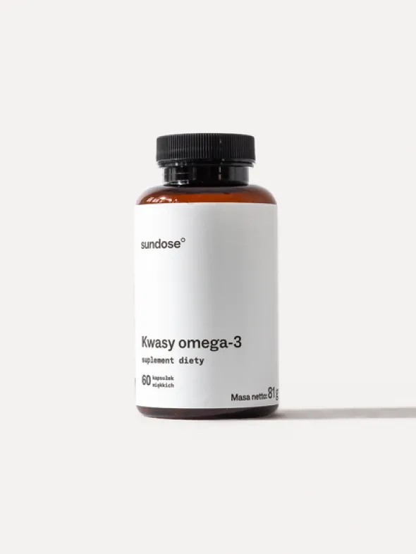 Sundose Kwasy Omega-3, kapsułki miękkie, 60 szt.
