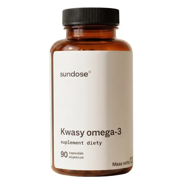 Sundose Kwasy Omega-3, kapsułki miękkie, 90 szt.