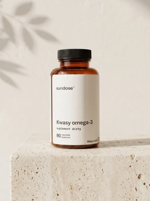 Sundose Kwasy Omega-3, kapsułki miękkie, 90 szt.