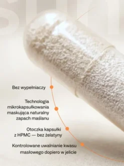 Sundose Maślan sodu, kapsułki twarde, 60 szt.