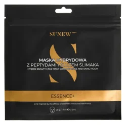 SunewMed+ Essence+, maska hybrydowa z peptydami i śluzem ślimaka, 28 g