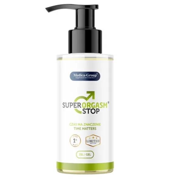 Super Orgasm Stop, żel intymny dla mężczyzn, 150 ml