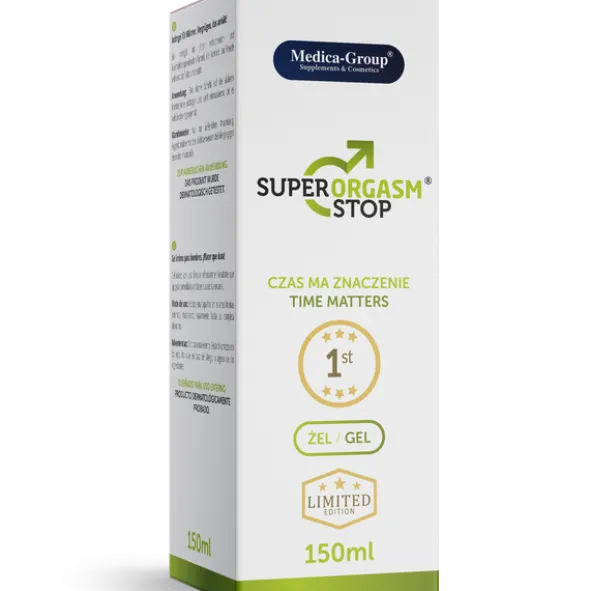 Super Orgasm Stop, żel intymny dla mężczyzn, 150 ml