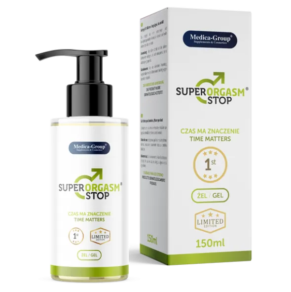 Super Orgasm Stop, żel intymny dla mężczyzn, 150 ml